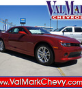 chevrolet camaro 2014 red coupe ls 6 cylinders automatic 78130