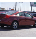 pontiac g6 2008 red sedan gasoline 6 cylinders front wheel drive automatic 79110