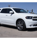 dodge durango 2013 white suv r t gasoline 8 cylinders all whee drive automatic 79110