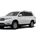 toyota highlander 2013 suv gasoline 4 cylinders front wheel drive 6 speed automatic 76053