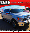 ford f 150 2012 silver lariat flex fuel 8 cylinders 2 wheel drive automatic 77375