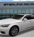 lexus ls 460 2014 white sedan gasoline 8 cylinders rear wheel drive automatic 77074