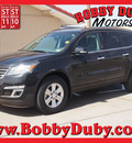 chevrolet traverse 2014 black lt gasoline 6 cylinders front wheel drive automatic 79110