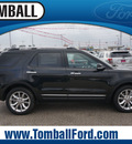 ford explorer 2014 black suv limited flex fuel 6 cylinders 2 wheel drive automatic 77375