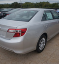 toyota camry 2014 silver sedan le gasoline 4 cylinders front wheel drive 6 speed automatic 76053