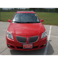 pontiac vibe 2006 red hatchback 4 cylinders automatic 77587