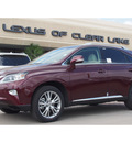 lexus rx 350 2014 dk  red suv gasoline 6 cylinders front wheel drive shiftable automatic 77546