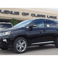 lexus rx 350 2014 black suv gasoline 6 cylinders front wheel drive shiftable automatic 77546