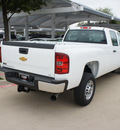 chevrolet silverado 2500hd 2014 white work truck diesel 8 cylinders 2 wheel drive allison 76051