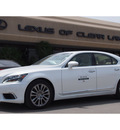lexus ls 460 2014 white sedan gasoline 8 cylinders rear wheel drive 8 speed 77546