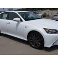 lexus gs 350 2014 white sedan gasoline 6 cylinders rear wheel drive 8 speed 77546