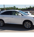 lexus rx 350 2013 white suv gasoline 6 cylinders front wheel drive shiftable automatic 77546