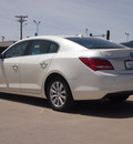 buick lacrosse 2014 off white sedan gasoline 4 cylinders front wheel drive automatic 79110