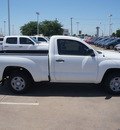 toyota tacoma 2014 white gasoline 4 cylinders 2 wheel drive 5 speed manual 76053
