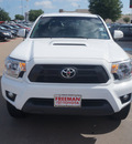 toyota tacoma 2013 white prerunner v6 gasoline 6 cylinders 2 wheel drive automatic 76053