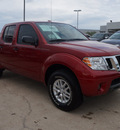 nissan frontier 2014 red sv gasoline 6 cylinders 2 wheel drive automatic with overdrive 76116