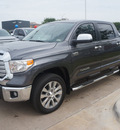 toyota tundra 2014 gray limited gasoline 8 cylinders 2 wheel drive automatic 76053