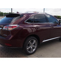 lexus rx 350 2015 dk  red suv gasoline 6 cylinders front wheel drive shiftable automatic 77546