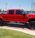 ford f 250 super duty 2010 red lariat diesel 8 cylinders 4 wheel drive automatic 75606