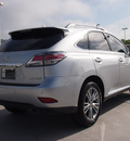lexus rx 350 2013 silver suv 6 cylinders 5 speed with overdrive 77074