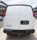 chevrolet express cargo 2014 white van 2500 8 cylinders automatic 76051