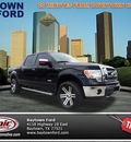 ford f 150 2012 black lariat 6 cylinders shiftable automatic 77521
