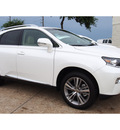 lexus rx 350 2015 white suv 6 cylinders automatic 77074