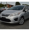 ford fiesta 2012 silver sedan se gasoline 4 cylinders front wheel drive automatic 76234