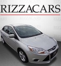 ford focus 2014 silver sedan se flex fuel 4 cylinders front wheel drive automatic with overdrive 60546
