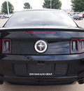 ford mustang 2014 black coupe v6 gasoline 6 cylinders rear wheel drive automatic 76011