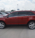 ford edge 2014 sunset metallic gasoline 6 cylinders front wheel drive 6 spd selectshift trans 75062