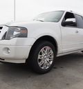 ford expedition 2014 white platinum tric suv limited flex fuel 8 cylinders 2 wheel drive automatic 77521