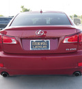 lexus is 250 2011 matador red mica sedan is 6 cylinders automatic 77074