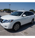 nissan pathfinder 2014 white suv s gasoline 6 cylinders 4 wheel drive automatic 76116