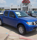 nissan frontier 2014 blue sv gasoline 6 cylinders 2 wheel drive automatic with overdrive 76116