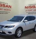 nissan rogue 2014 silver sv gasoline 4 cylinders front wheel drive automatic 76116