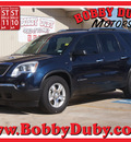 gmc acadia 2008 dk  blue suv sle 1 gasoline 6 cylinders all whee drive automatic 79110