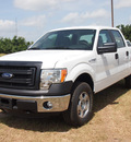 ford f 150 2014 white xl flex fuel 8 cylinders 4 wheel drive automatic 77864