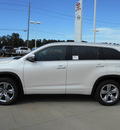 toyota highlander 2015 blizzard pearl suv gasoline 6 cylinders front wheel drive automatic 75569