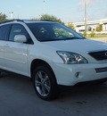 lexus rx 400h 2006 white suv hybrid 6 cylinders front wheel drive automatic 77074