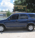 honda cr v 2004 dk  blue suv lx gasoline 4 cylinders front wheel drive automatic with overdrive 77379