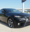 lexus is 350 2014 black sedan gasoline 6 cylinders rear wheel drive automatic 77074