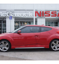 hyundai veloster turbo 2013 red coupe gasoline 4 cylinders front wheel drive manual 79119
