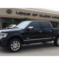 ford f 150 2013 black platinum gasoline 6 cylinders 4 wheel drive shiftable automatic 77546