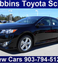 toyota camry 2014 black sedan se gasoline 4 cylinders front wheel drive 6 speed automatic 75569