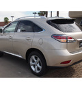 lexus rx 350 2015 beige suv 6 cylinders shiftable automatic 77546