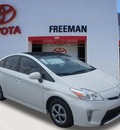 toyota prius 2014 white four hybrid 4 cylinders front wheel drive cvt 76053