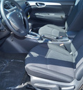 nissan sentra 2014 black sedan sv gasoline 4 cylinders front wheel drive automatic 76116