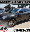 chevrolet equinox 2015 dk  gray lt gasoline 4 cylinders front wheel drive 6 speed automatic 76051