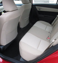toyota corolla 2015 red sedan le plus 4 cylinders shiftable automatic 47546